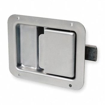 GRAINGER APPROVED Paddle Latch Nonlocking Zinc Plated, 1XPB5