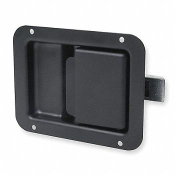GRAINGER APPROVED Paddle Latch Nonlock Black Powder Coated, 1XPC1