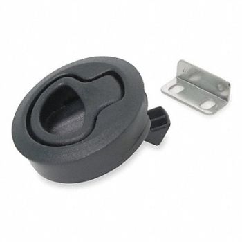 GRAINGER APPROVED Slam Latch Nonlocking Black Plastic, 1XPD8