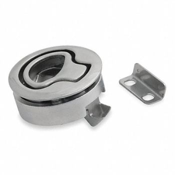 GRAINGER APPROVED Slam Latch Nonlocking Electropolished, 1XPD9