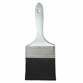 GRAINGER APPROVED Paint Brush 4 Flat Sash Polyester Soft, 1XRJ2