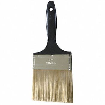 GRAINGER APPROVED Paint Brush 4 Flat Sash Polyester Soft, 1XRJ8