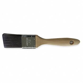 GRAINGER APPROVED Brush 1 1/2 Flat Sash Polyester 2 1/4 L, 1XRL5