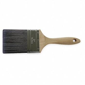 GRAINGER APPROVED Paint Brush 3 Flat Sash Polyester Firm, 1XRL8