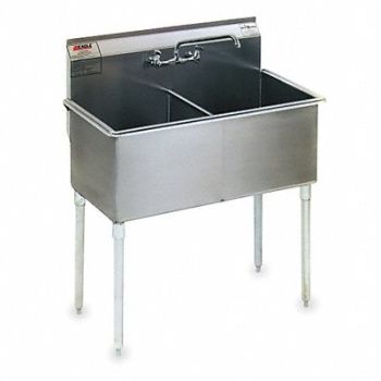 EAGLE GROUP Eagle Util Sink Squar 18inx21inx13-3/4in, 1XUD1