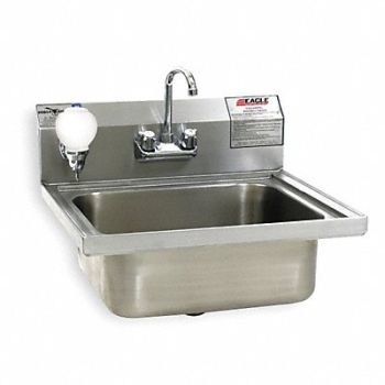 EAGLE GROUP Eagle Sink Rec 19-3/4inx15-3/4inx8-7/8in, 4NNH5
