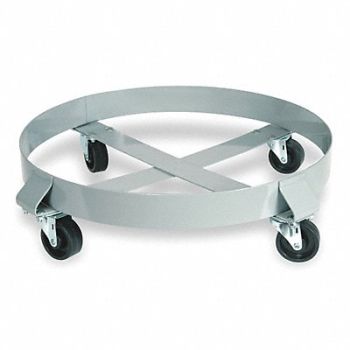 GRAINGER APPROVED Drum Dolly 1000 lb 6-1/2 In H 55 gal., 1XUZ9