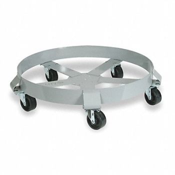 GRAINGER APPROVED Drum Dolly 1250 lb 6-1/2 In H 55 gal., 1XWA1