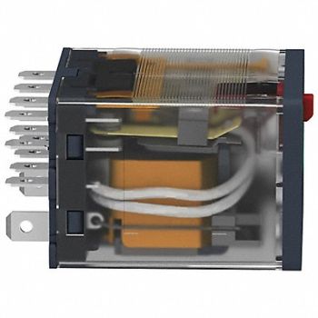 SCHNEIDER Gen Purpose Relay 14 Pin Square 120VAC, 1XZK6