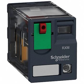SCHNEIDER Gen Purpose Relay 14 Pin Square 120VAC, 1XZL7