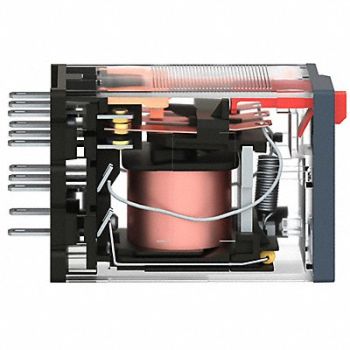 SCHNEIDER Gen Purpose Relay 11 Pin Square 24VAC, 1XZR8