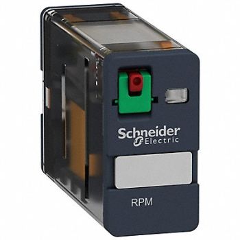 SCHNEIDER Gen Purpose Relay 5 Pin Square 24VAC, 1XZX7