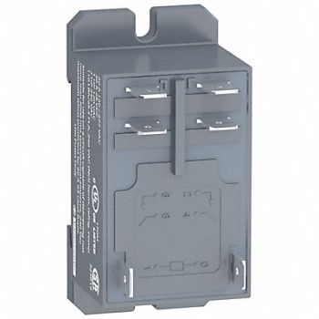 SCHNEIDER Enclosed Power Relay 6 Pin 24VDC DPST-NO, 1YAC2