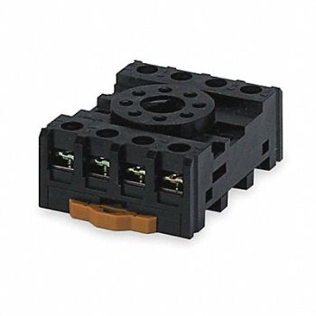 OMRON Relay Socket Finger Safe Octal 8 Pin 10A, 1YAX4