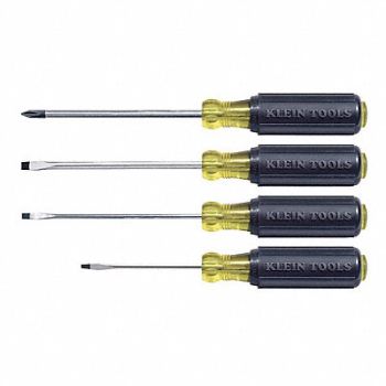 KLEIN TOOLS Screwdriver Set NmPcs4, 1YBP7