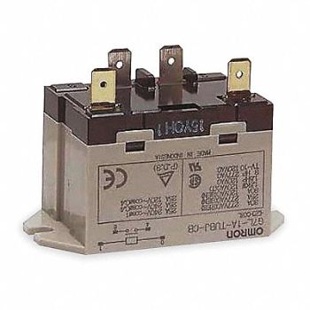 OMRON H8129 Enclosed Power Relay 4 Pin 24VDC SPST-NO, 1YCX4