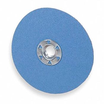 NORTON Fiber Disc 7 in Dia 5/8 in Arbor PK25, 1YEU9