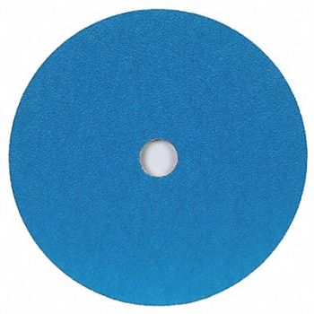 NORTON Fiber Disc 9 1/8 in Dia 7/8in Arbor PK25, 1YEL3