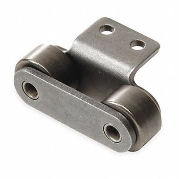 TSUBAKI Roller Attachment Link Tab A-2 Steel, 1YFY7