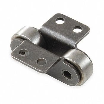 TSUBAKI Roller Attachment Link Tab K-2 Steel, 1YFY9