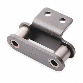 TSUBAKI Roller Attachment Link Tab A-2 Steel, 1YGJ3