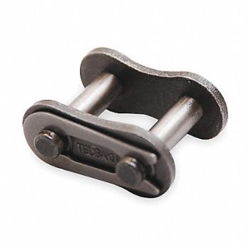 TSUBAKI Connecting Link Steel Riv 13/16 in PK5, 1YGN7