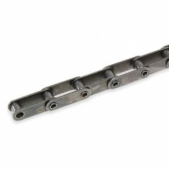 TSUBAKI Roller Chain 10ft Hollow Pin Steel, 1YGY6
