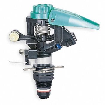 RAIN BIRD Impact Sprinkler Head 4 in H, 1YHA5