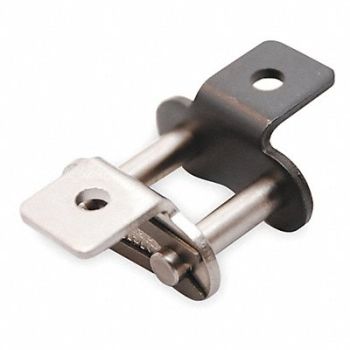 TSUBAKI Attachment Link Tab K-1 Steel, 1YKP6