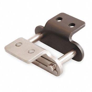 TSUBAKI Attachment Link Tab K-2 Steel, 1YLB4