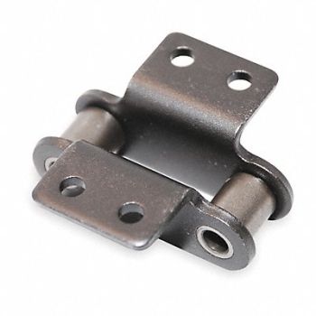 TSUBAKI Roller Attachment Link Tab K-2 Steel, 1YLU8