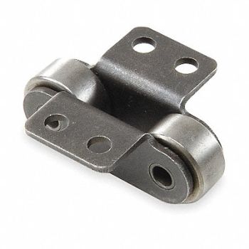 TSUBAKI Roller Attachment Link Tab K-2 Steel, 1YLG7
