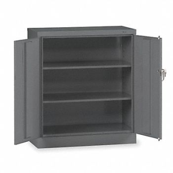 TENNSCO Storage Cabinet 42 x36 x18 MdGry 2Shlv, 1YMC7