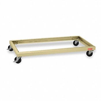 TENNSCO Caster Kit 48 in W x 24 in D Sand, 1YMD9