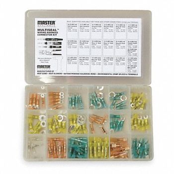 MASTER APPLIANCE Conn Asmt Kit Al/Cu PO 24 AWG 10 AWG, 1YML2
