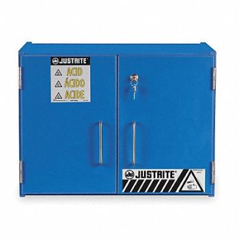 JUSTRITE Corrosive Safety Cabinet 18-1/2 H, 102XC8