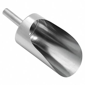 SANI-LAV Scoop 64 Oz 304 Stainless Steel, 1YPC6
