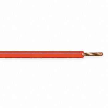 CAROL Hookup Wire/MTW 18AWG 500ft Red, 1YRA3