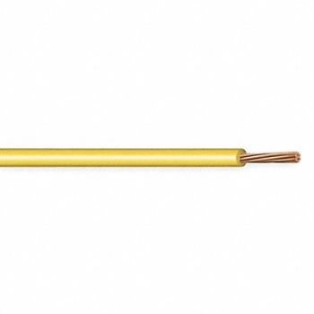 CAROL Hookup Wire/MTW 18AWG 500ft Yel, 1YRA5