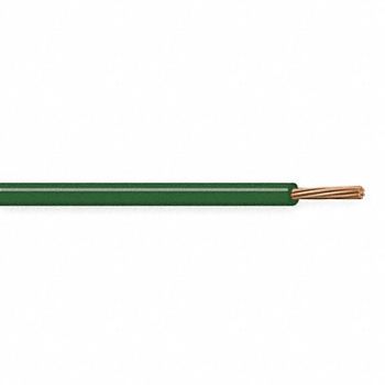 CAROL Hookup Wire/MTW 18AWG 500ft Grn, 1YRA6