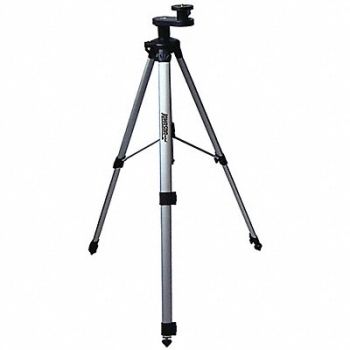 JOHNSON Adj Elevating Tripod Aluminum 23-65 In, 1YRV5