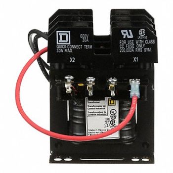SQUARE D Control Transformer 50VA 4.00 in H, 1YUW1