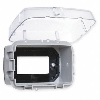 INTERMATIC While In Use Weatherproof Cover Clear, 1YVX3