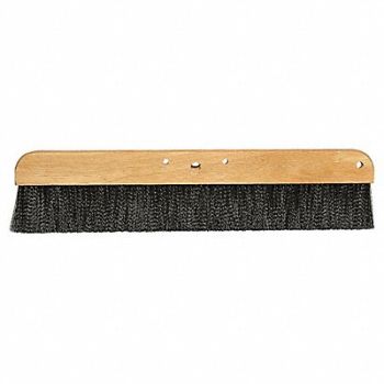 TOUGH GUY Cement Finishing Brush Black 24 In, 1YXC8