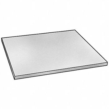 GRAINGER APPROVED PlstcSheet ABS 48 x96 0.25 T Blk Opaque, 1ZBU5