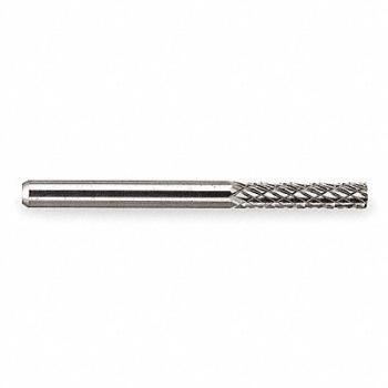 WIDIA METAL REMOVAL Carbide Bur Cylindrical 1/8 Double Cut, 1Z285