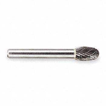 WIDIA METAL REMOVAL Carbide Bur Egg 3/16 Double Cut SE-53, 6KJN6