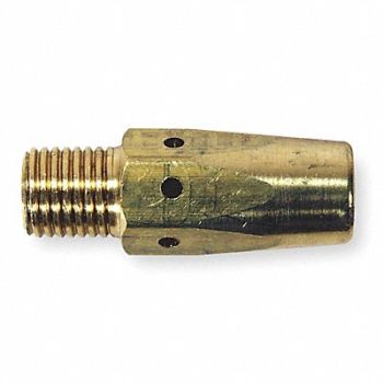 MILLER ELECTRIC MILLER Brass MIG Contact Tip Adapter PK2, 1Z765