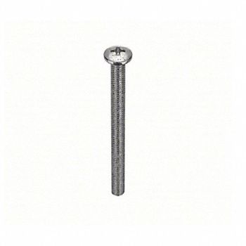 GRAINGER APPROVED Mach Screw Pan 6-32x1 3/4 L PK100, 1ZB66