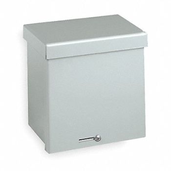 WIEGMANN Enclosr Metallic 18In.Hx 18In.Wx6In.D 3R, 1ZHJ4